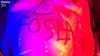 ifoslave's first cam with pierced nipples!