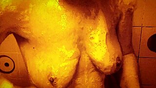 Is this milf's slow shower turning you on?