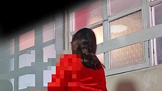 hidden camera catches the secretary riding the director in the office 😏