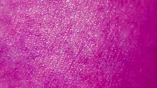 wife takes my cock and glass dildo in wet pussy together