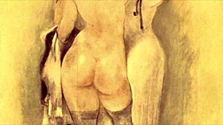 Explore vintage erotic drawings from the past