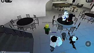 I'm Fuckin With The Naughty Young Girls In The Roblox Party Hall