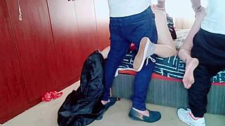 bff we swapped boyfriends and pussies after the party for tight ass sex and cumshot