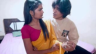 Hot desi saali offers her small boobs to jija