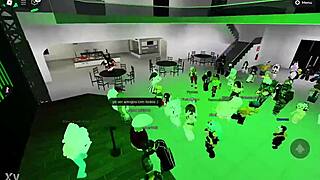 I'm Fuckin With The Naughty Young Girls In The Roblox Party Hall