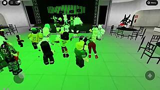I'm Fuckin With The Naughty Young Girls In The Roblox Party Hall