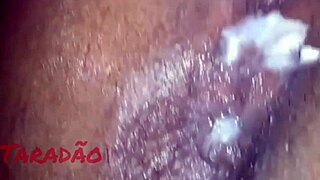 Latina Squirts from Homemade Ass Play