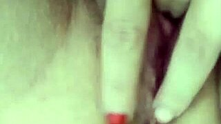 Fingers inside bring clit and vagina emotions