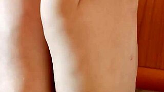 Greta Applies Nail Polish To Her Toenails