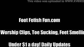 My lesbian feet will make you rock hard in seconds