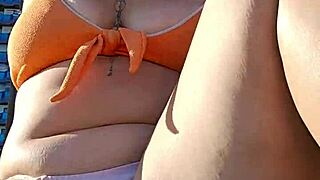 gravei um video pro meu amante na praia