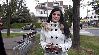 Easy Convinced Babe Jumps in Van with Stranger and Fucks Like Crazy