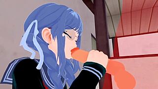 Danganronpa's Pekoyama Peko in Koikatsu style