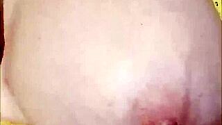 wifey flashes perfect tits while driving in car