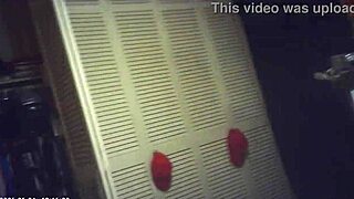 Behind The Scenes Glasses Cam Brunette Babe Gets A Load On Her & He Keeps Fucking Her With Cum On Her Then He Cleans Up The Cum?