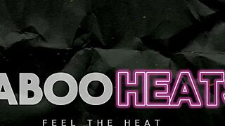 Stepdaughter lexi victoria pulls her mint green lingerie down