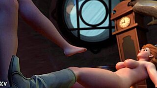 Emma frost punishes squirrel girl with anal strapon