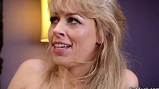 Busty milf feels dominated in bdsm threesome with teen and uncle