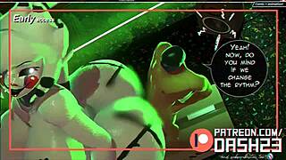 FNAF compilation featuring various character scenes