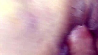 Cum Shooting into Tight Wet Pussy