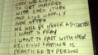 A romantic slideshow about finding lost nude sketches part 1