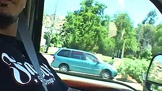 April Blossom Takes Her Boyfriends Huge Cock In Her Cunt