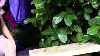 i am the pink fairy getting my pussy filled and mouth spermed in doggystyle