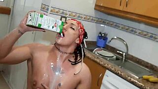 she whispers, 'my big ass is bathed in milk'