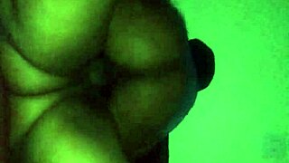 Ride my monster cock hard, ebony babe!