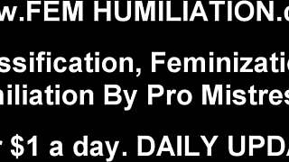 Imagine Becoming The Perfect Sissy Doll Dressed Up For Total Femdom Humiliation In Bdsm Play