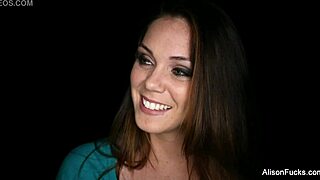 alison tyler has a sexy interview, getting nude and wet