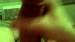 Stroking out of boredom leads to a quick cumshot