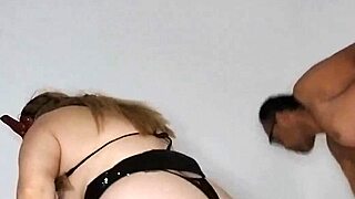 Whoa, this big-assed milf takes it doggystyle then switches to front action