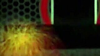 Does Sara Jay love Roberto's monster cock in fishnets?