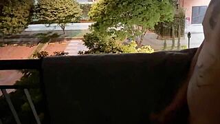 did you see me jerk off on the balcony? i came twice in the bathroom