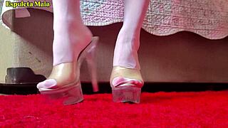 guided handjob with foot play