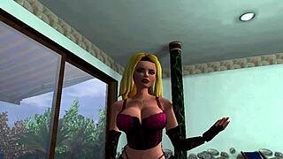 Pretty girl on beauty farm