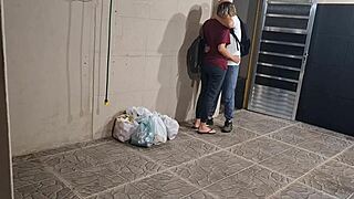 College Students Skip Class and Have Sex Behind the School in Secret