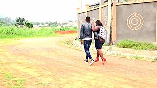 pov threesome explores first gay anal in african orgy