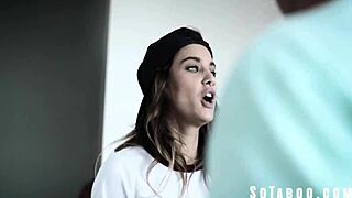 Ignorant Guy Tries Converting Lesbian Stepsis Straight - Uma Jade