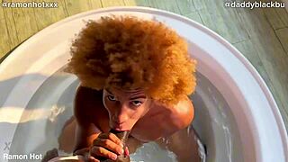 I want to join these two black guys in the hot tub.