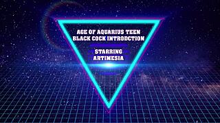 teen gets her first black cock in long clip