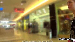 Exceptional Czech Chick Is Tempted In The Mall And Screwed In Pov