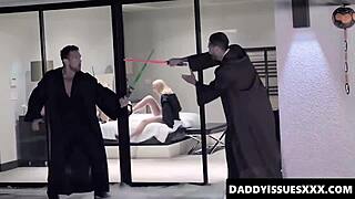 Chloe Temple Fights Stepdad Before Cock Sucking And Pussy Plowing