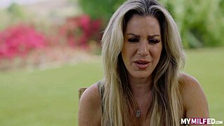 Stepmother Kayla Paige bends over for doggystyle pounding in scene 1