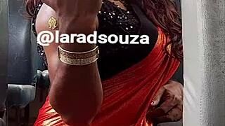 indian crossdresser lara in bus 😘