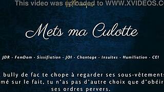 put on my panties, sissy, and jerk off to my humiliation!