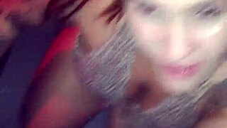 Redhead newbie gets facial from two old men at gloryhole