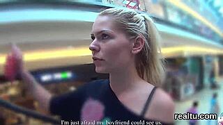 Exceptional Czech Chick Is Tempted In The Mall And Screwed In Pov