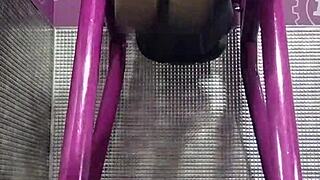 the machine is pretty athletic and sexy